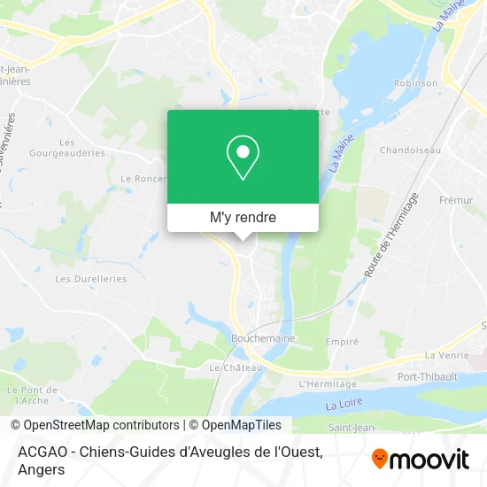 ACGAO - Chiens-Guides d'Aveugles de l'Ouest plan