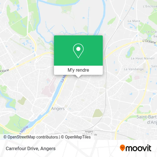 Carrefour Drive plan