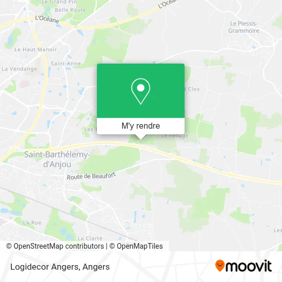 Logidecor Angers plan