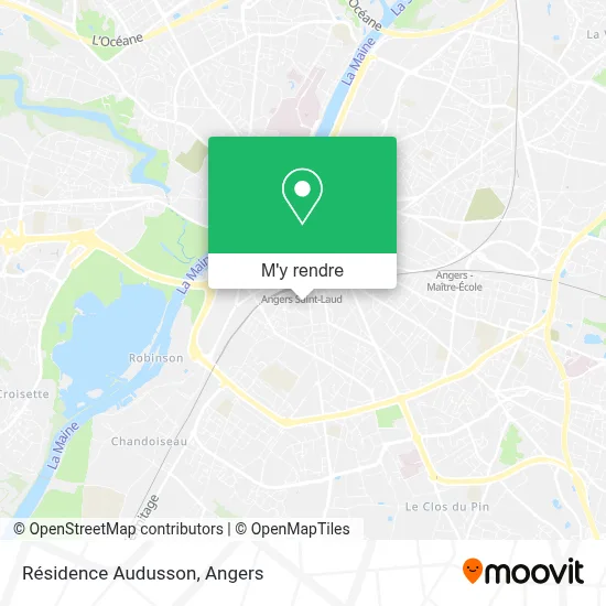 Résidence Audusson plan