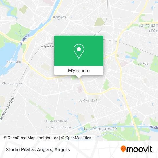 Studio Pilates Angers plan