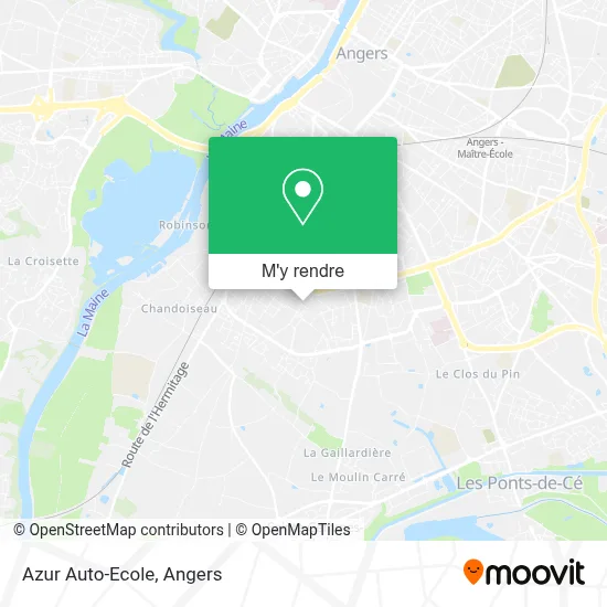 Azur Auto-Ecole plan
