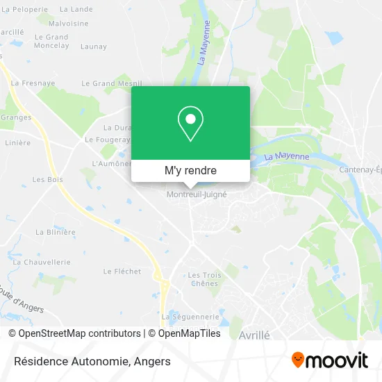Résidence Autonomie plan