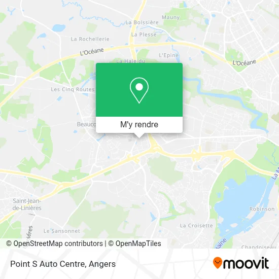 Point S Auto Centre plan