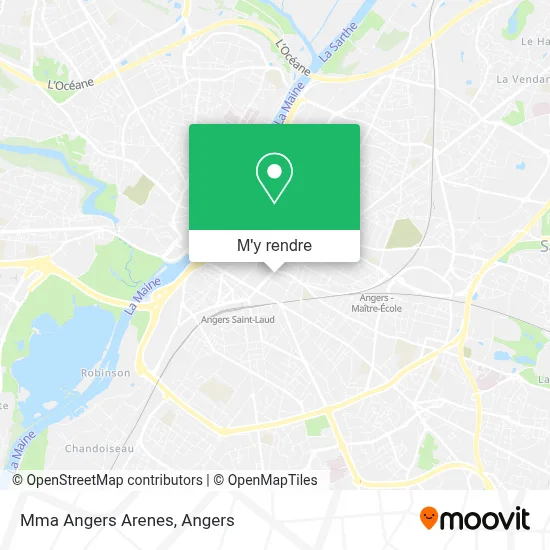 Mma Angers Arenes plan