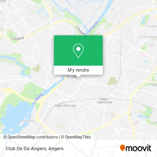 Club De Go Angers plan