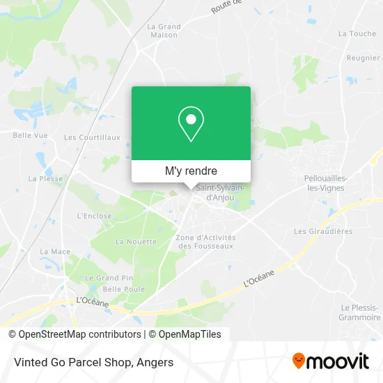 Vinted Go Parcel Shop plan
