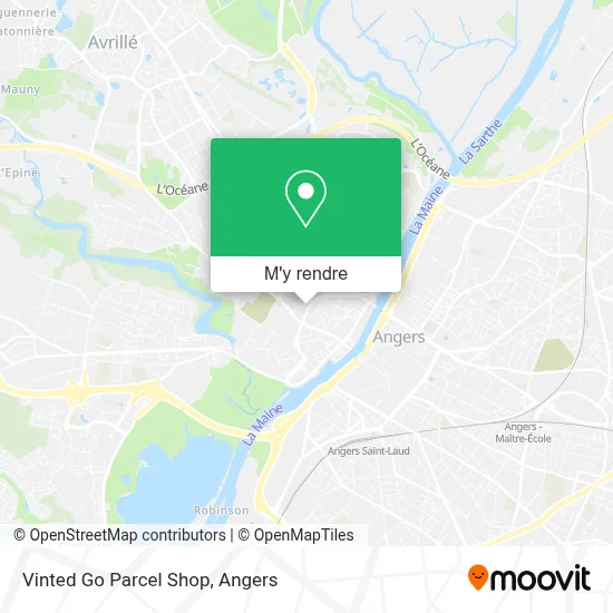 Vinted Go Parcel Shop plan