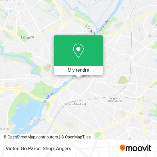 Vinted Go Parcel Shop plan
