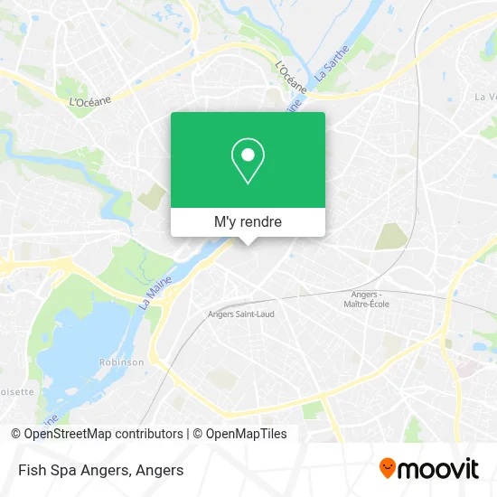 Fish Spa Angers plan