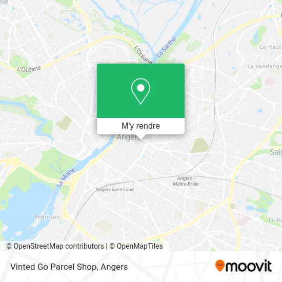 Vinted Go Parcel Shop plan
