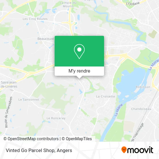 Vinted Go Parcel Shop plan