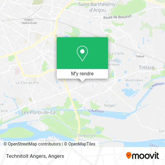 Technitoit Angers plan