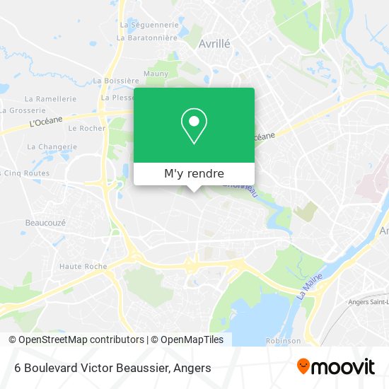 6 Boulevard Victor Beaussier plan