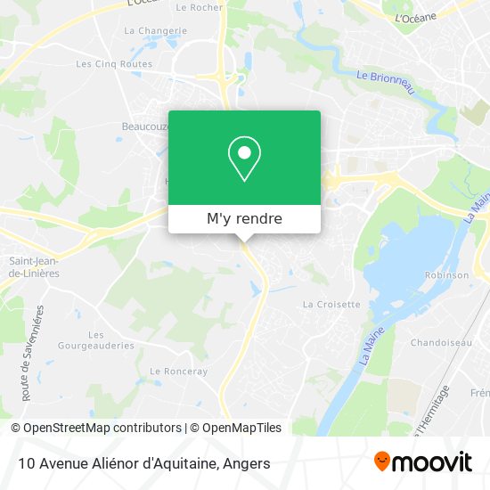 10 Avenue Aliénor d'Aquitaine plan