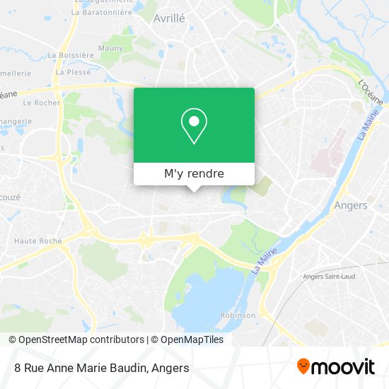 8 Rue Anne Marie Baudin plan