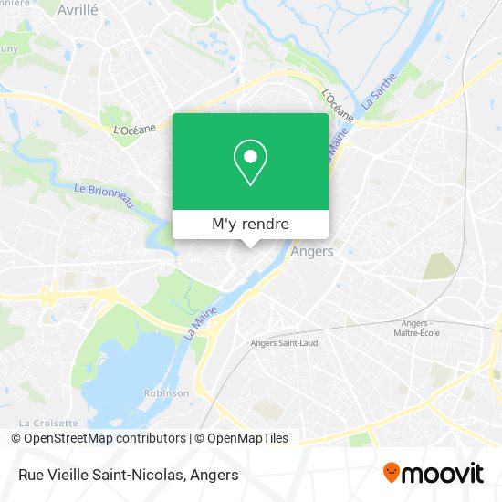 Rue Vieille Saint-Nicolas plan