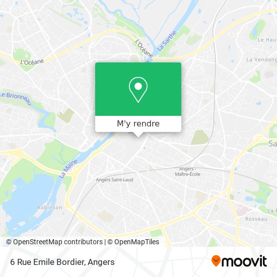 6 Rue Emile Bordier plan