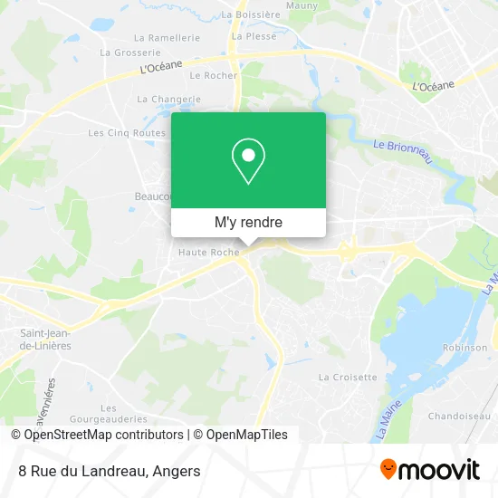 8 Rue du Landreau plan