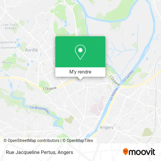 Rue Jacqueline Pertus plan