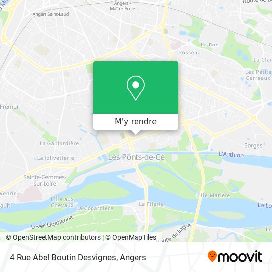 4 Rue Abel Boutin Desvignes plan