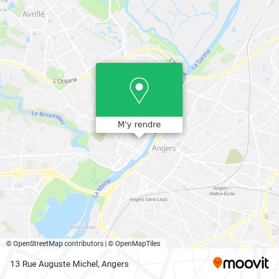 13 Rue Auguste Michel plan
