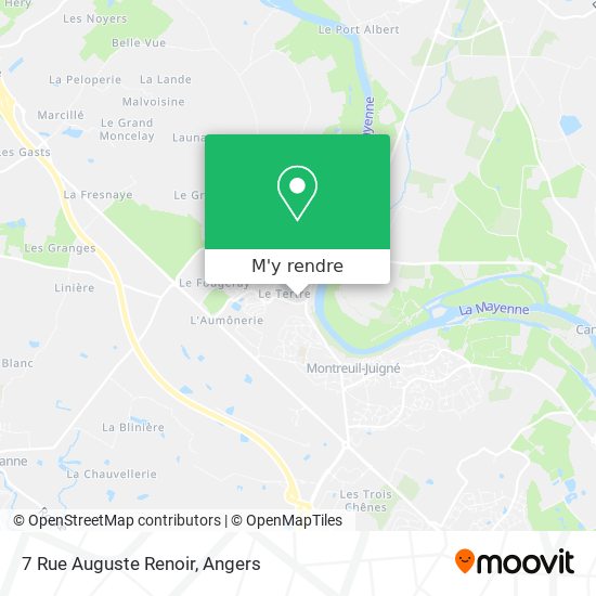 7 Rue Auguste Renoir plan