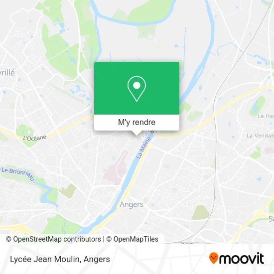 Lycée Jean Moulin plan