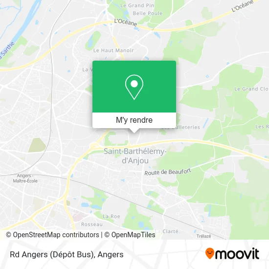 Rd Angers (Dépôt Bus) plan