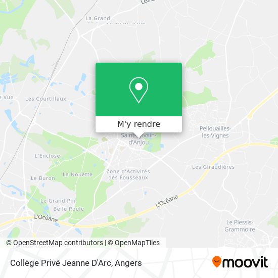 Collège Privé Jeanne D'Arc plan