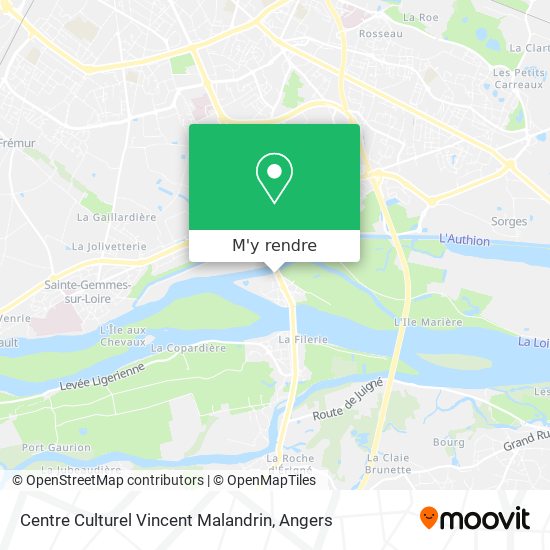 Centre Culturel Vincent Malandrin plan