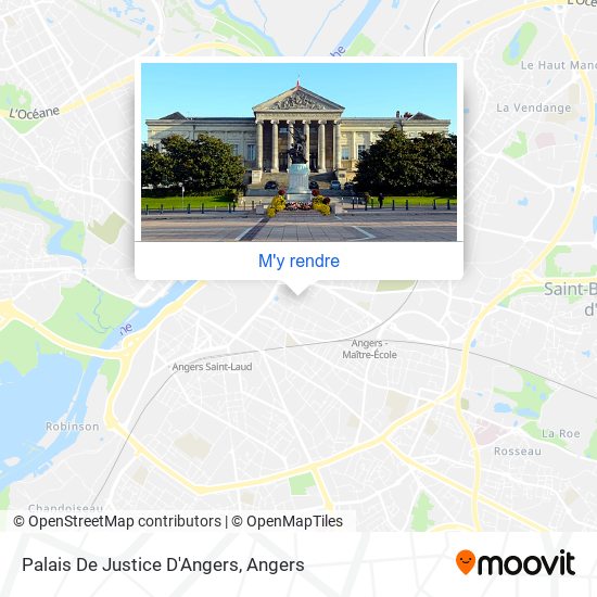 Palais De Justice D'Angers plan
