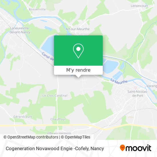 Cogeneration Novawood Engie -Cofely plan