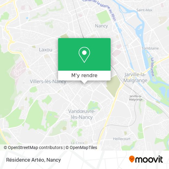 Résidence Artéo plan