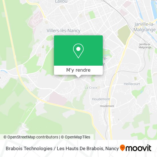 Brabois Technologies / Les Hauts De Brabois plan