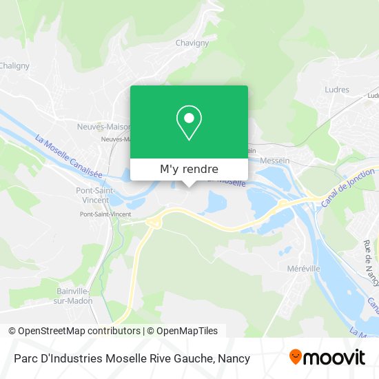 Parc D'Industries Moselle Rive Gauche plan