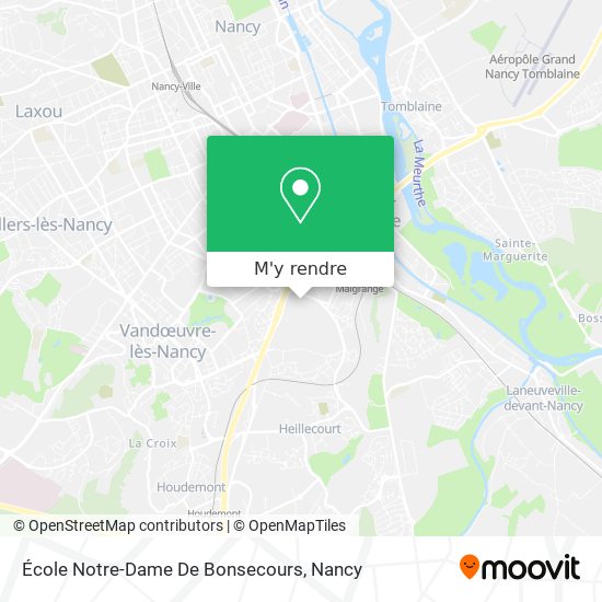 École Notre-Dame De Bonsecours plan