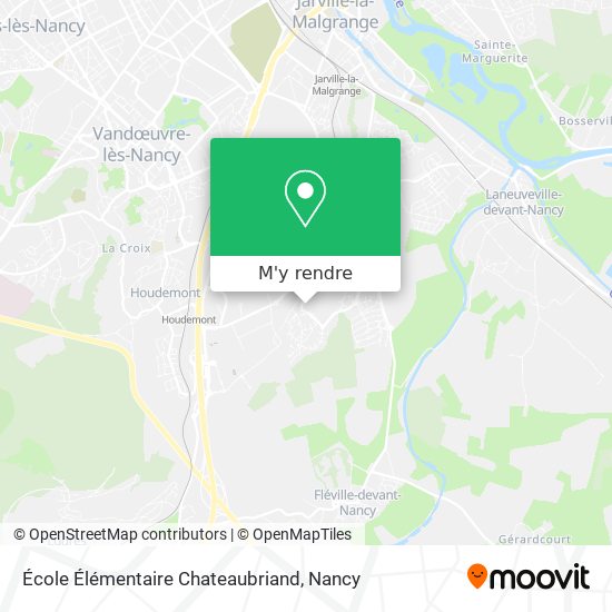 École Élémentaire Chateaubriand plan