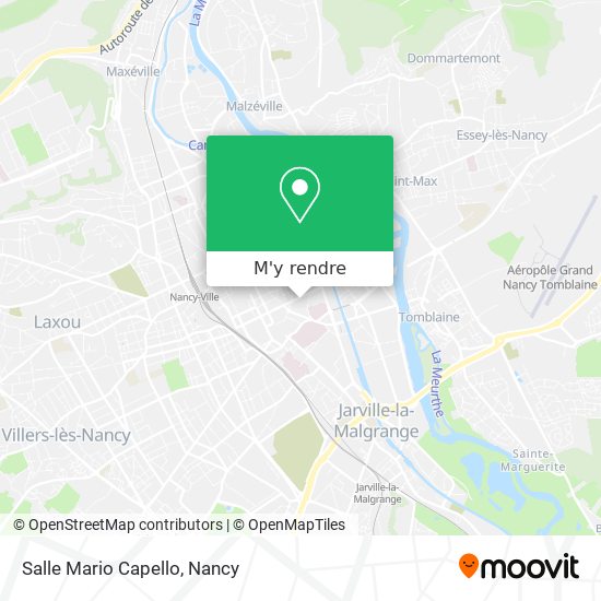 Salle Mario Capello plan