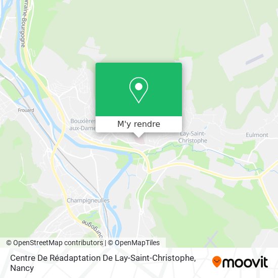Centre De Réadaptation De Lay-Saint-Christophe plan