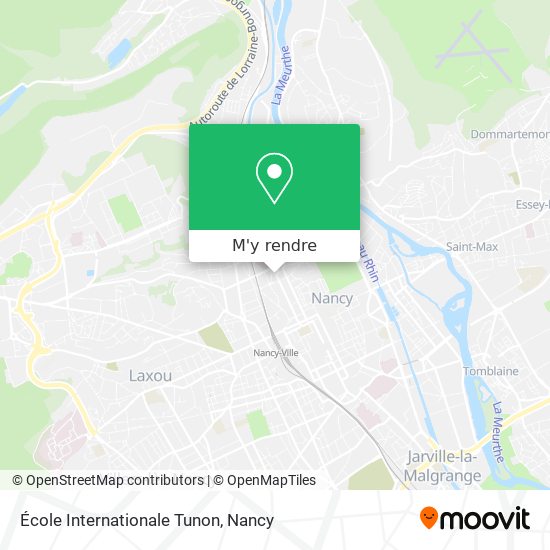École Internationale Tunon plan