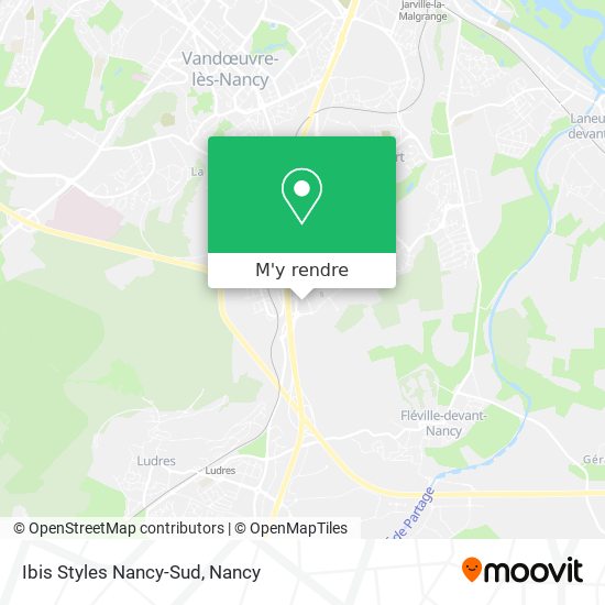 Ibis Styles Nancy-Sud plan