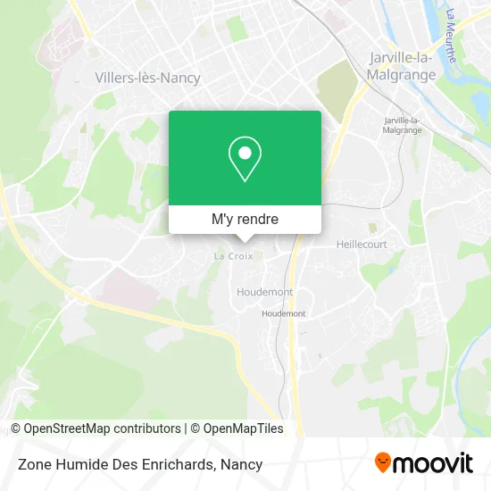 Zone Humide Des Enrichards plan