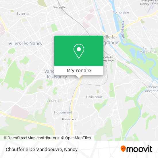 Chaufferie De Vandoeuvre plan