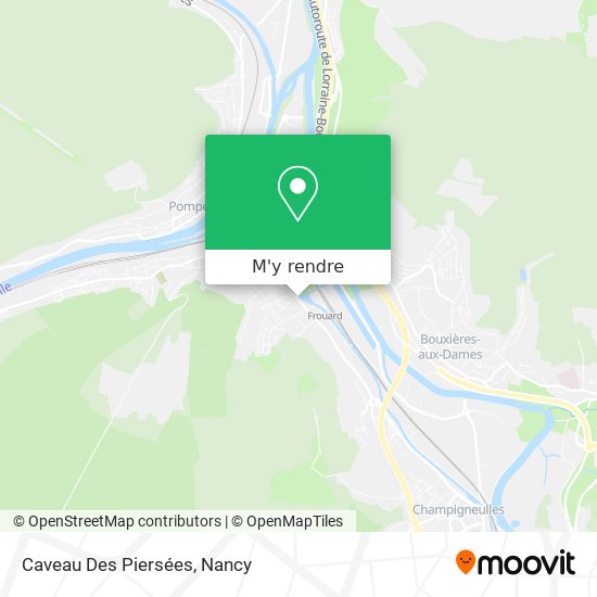 Caveau Des Piersées plan