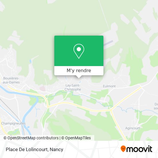 Place De Lolincourt plan