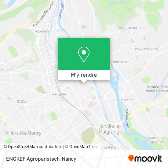 ENGREF Agroparistech plan
