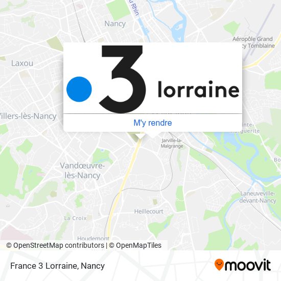 France 3 Lorraine plan
