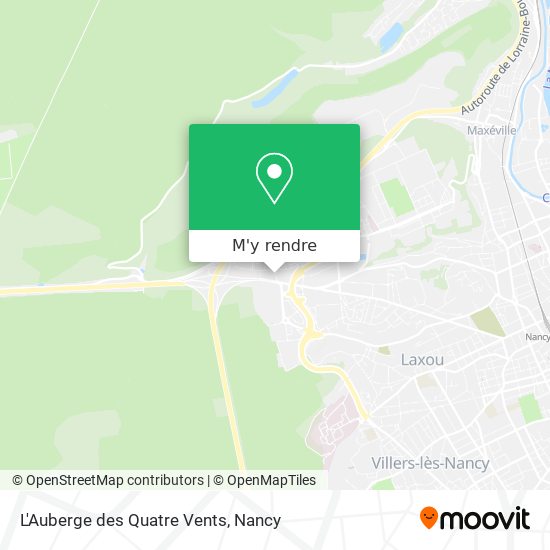 L'Auberge des Quatre Vents plan