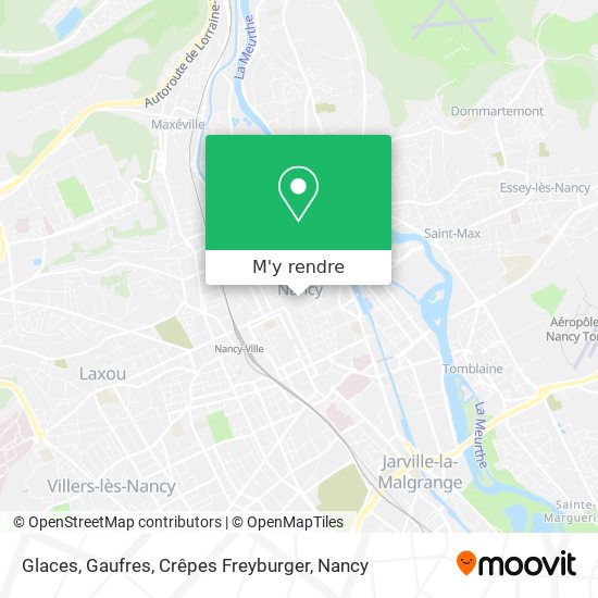 Glaces, Gaufres, Crêpes Freyburger plan